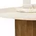 Idimex NARMADA Couchtisch Travertin & Mangoholz, rund 80cm (800001489806)