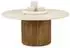 Idimex NARMADA Couchtisch Travertin & Mangoholz, rund 80cm (800001489806)