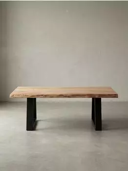 KADIMA DESIGN GAYA Couchtisch Massivholz Akazie, 115x40x60cm (800000988445)