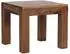 KADIMA DESIGN Mumbai Beistelltisch Sheesham Massivholz, dunkelbraun, 45x45x40cm