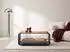 WFL GROUP Sora Couchtisch Craft Eiche, schwarzes Metallgestell, 100x50x41cm