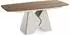 WFL GROUP Vanta Esstisch ausziehbar 200–290cm, Nussbaum/Metallgestell (800001913856)