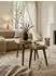 KADIMA DESIGN Design Satztisch WL5.574 Sheesham Massivholz 2er-Set, braun (WL5.574)