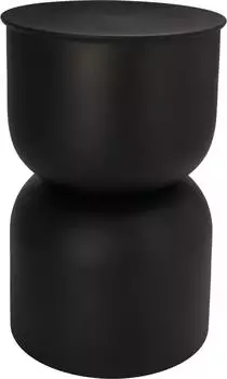 Home & styling collection Disa S&auml;ulentisch rund, Metall, schwarz, &Oslash;31cm (800002098539)