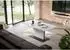 Mäusbacher Lift Couchtisch 120x70cm, höhenverstellbar, Keramik-Optik weiß