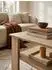 KADIMA DESIGN Couchtisch WL5.833 Sonoma Eiche, quadratisch 60x60x42cm mit Ablage (WL5.833)