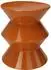 Home & styling collection Gisa Säulentisch rund, orange, Metall, Ø31x36,5cm