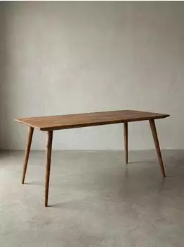 KADIMA DESIGN REPA Esstisch Sheesham Massivholz, rustikal, 160x80x76cm