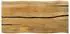 Massivmoebel24 EPOXY Baumkantentisch Mango 180x90x74cm, natur/Epoxid schwarz, Kreuzgestell anthrazit (09-108-217-0220)