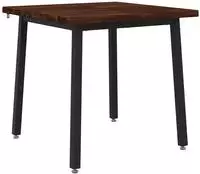 vidaXL Quadratischer Esstisch 60 x 55 x 75 cm Massivholz Akazie