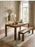 KADIMA DESIGN Mumbai Esstisch Sheesham Massivholz, rechteckig, 140x80x76cm
