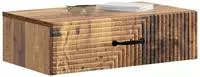 vidaXL Wandmontierter Beistelltisch 59 x 34,5 x 17 cm Holzwerkstoff