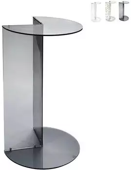 Multiplex Atari Sofatisch hoch, Plexiglas rauchtransparent