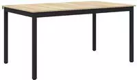 vidaXL Esstische 150 x 90 x 75 cm Holzwerkstoff Sonoma-Eiche