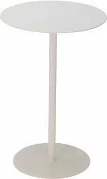 Home & styling collection BAIA Beistelltisch Metall, wei&szlig;, &Oslash;35x53cm (HZ1234270)