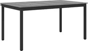 vidaXL Esstisch Metall 150x78x75cm