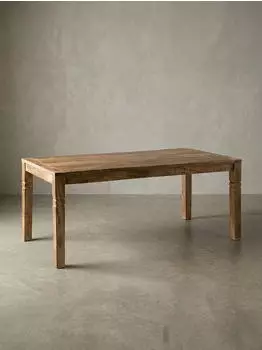 KADIMA DESIGN WL5.078 Esstisch Mango Massivholz 120x76x70cm, rechteckig (WL5.078)