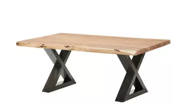 M&ouml;bel Kraft Alabria Couchtisch holzfarben, 70x45cm