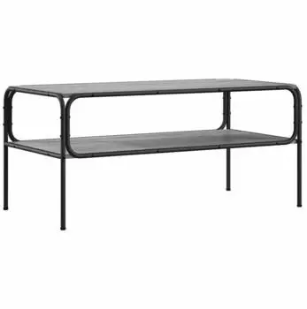 vidaXL Beistelltisch Sonoma-Grau 100x50x46cm Holzwerkstoff