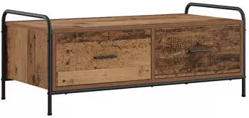 vidaXL Couchtisch Altholz 99,5x49x41cm