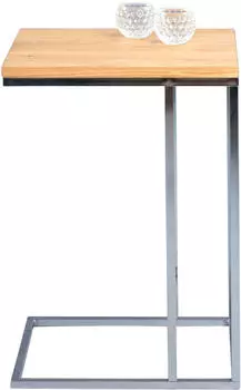 M2 Kollektion Finn Beistelltisch Wildeiche 38x62x43cm (583236)