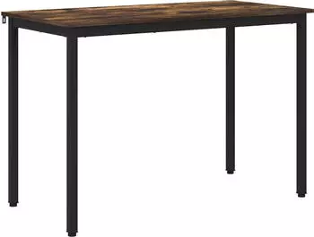 vidaXL Esstisch 110x55x75cm Holzwerkstoff, r&auml;uchereiche