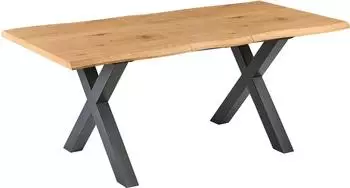 Beliani Bronson ausziehbarer Esstisch, braun, 140/180x90cm (643798)