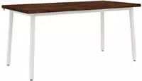 vidaXL Live Edge Esstisch 160 x 80 x 75 cm Massivholz Akazie