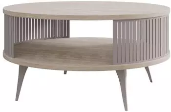 Mirjan24 Roenni Cashmere Couchtisch rund, Stahl, Ø75x30cm (800002107738)