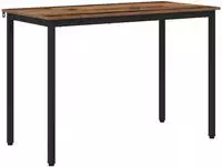 vidaXL Esstische 110 x 55 x 75 cm Holzwerkstoff Altholz Rechteckig