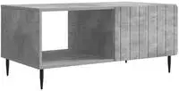 vidaXL Couchtisch Betongrau 90 x 50 x 40 cm Holzwerkstoff