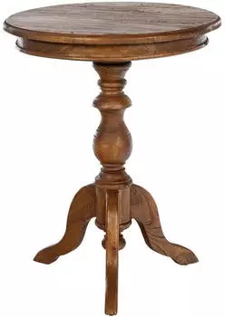 CLP Wiva Beistelltisch rund, Mindi-Massivholz, Ø50x64cm (326263 CLP)
