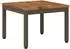 vidaXL Couchtisch Natur und Kaffee Akazien-Massivholz 49x48,5x36cm