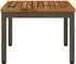 vidaXL Couchtisch Natur und Kaffee Akazien-Massivholz 49x48,5x36cm
