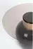MAISON EN VOGUE Mohra Beistelltisch Glas/Metall beige/schwarz (2300395)