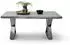 Robas Lund Alabria Couchtisch grau, 70x45cm