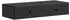 vidaXL Wandmontierter Beistelltisch schwarz 87,5x34,5x17cm