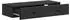 vidaXL Wandmontierter Beistelltisch schwarz 87,5x34,5x17cm