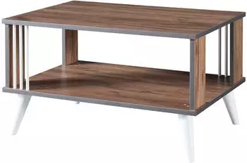 en.casa Couchtisch Århus rechteckig, Eichefarben, 70x40x50cm (800000416692)