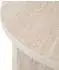 Atmosphera Anaya Beistelltisch beige Travertin-Optik, 40x40x50cm