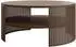 Mirjan24 Couchtisch Fikoli Braun rund, Stahl, 75x40x75cm (800002107650)
