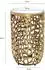 Wohnling Beistelltisch rund Marmor & Aluminium gold 30cm (WL7.524)