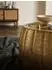KADIMA DESIGN Couchtisch rund, orientalisch, gold, Aluminium, 60x36x60cm