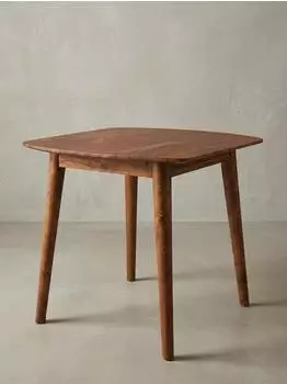KADIMA DESIGN Esstisch WL5.571 Sheesham Massivholz 80x78x80cm (WL5.571)