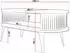 Mirjan24 Couchtisch Roenni Oval, Kaschmir/Travertin, Stahl, 50x44x100cm (800002107616)