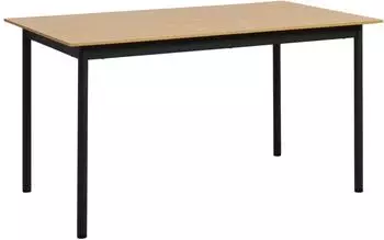 Selsey Mogest Esstisch 140x85cm Metallbeine Eichenoptik
