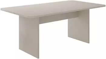 Mirjan24 Sonez Esstisch, rechteckig, sandbeige, 89x42x185cm