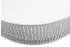 Mirjan24 Velede Couchtisch rund, Stahl, Kaschmir, 75x30x75cm (800002107610)