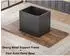 LuxusKollektion Esstisch rechteckig Industriedesign 180x80cm, braun/schwarz