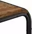 vidaXL Beistelltisch Altholz 100x50x46cm (Holzwerkstoff)